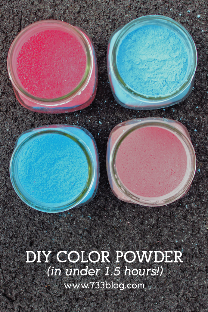 DIY Colored Powder FAST! - Inspiration Made Simple